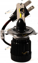 LED лампа HeadLight Mi7 (P43t) 55W 12V 4000Lm с активным охлаждением H4 55 Вт (37002553)