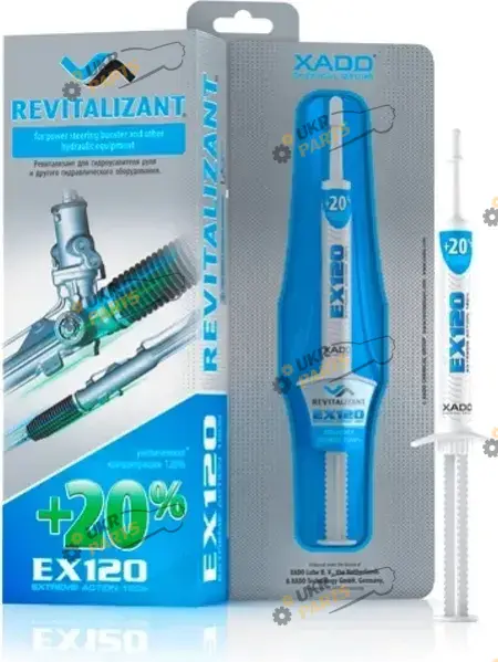 Восстановительная присадка для гидроусилителя Xado REVITALIZANT EX120 (ГПК) (блістер, шприц 8 мл) 0.008 л (XA 10032_9)