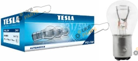 Лампочка стопа Tesla P21/5W 24V 10 шт (B 52202)