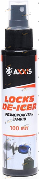 Размораживатель замков Axxis DE-ICER 0.1 л (ax-733-150)