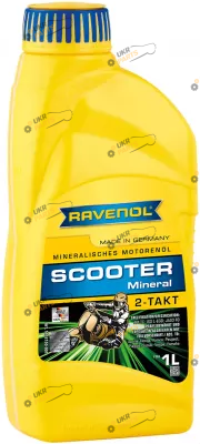 Моторное масло Ravenol 2T Scooter Mineral 2T 1 л (1153150-001)