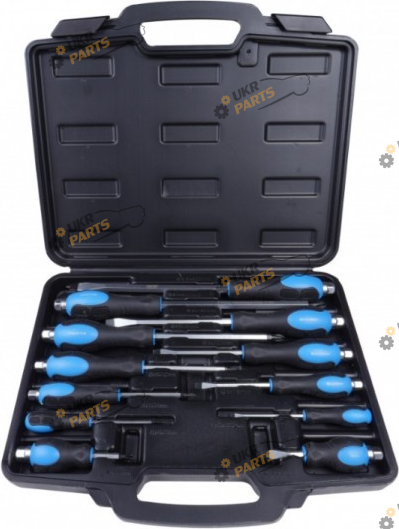 Набор отверток Viktec PH0-PH4, SL3.2-SL9.5 усиленных 8 шт (VT07045)