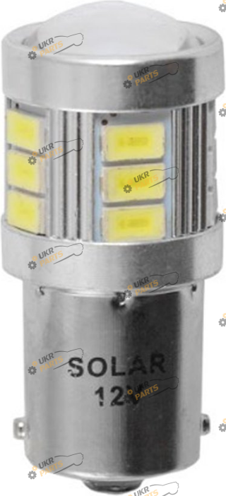 LED лампа SOLAR 12-24V S25 18SMD 5730 120lm white 2шт. BA15s (LS295_B2)