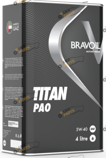 Моторное масло Bravoil Titan 5W-40 4 л (46848)