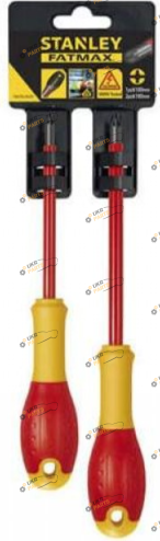 Набор отверток Stanley FatMax с изоляцией VDE 2 шт (FMHT0-62649)