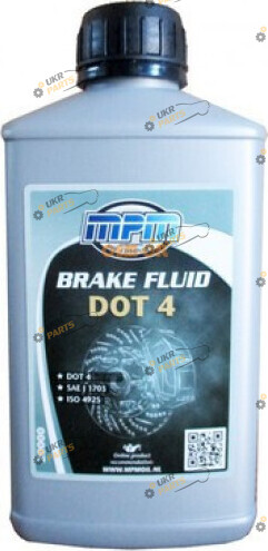 Тормозная жидкость MPM Oil DOT 4 BRAKE FLUID 0.5 л (20000)