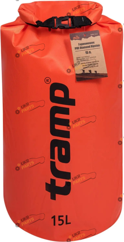 Гермомешок Tramp PVC Diamond Rip-Stop 15 Помаранчевий Гермомешок Tramp (TRA-112-orange)