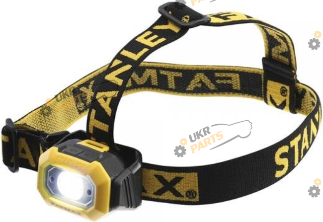 Налобный фонарь Stanley FatMax, 2 режима, 50/200 Lm резинка на голову (FMHT81509-0)