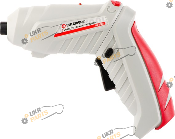 Электроотвертка Intertool 3.6 В в кейсе (DT-0302)