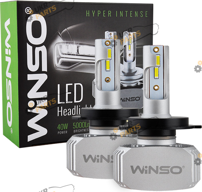 LED лампа Winso LED H4 12/24V CSP Chip H4 40 Вт (792400)