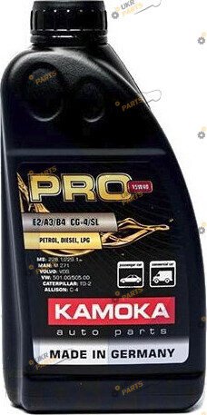 Моторное масло Kamoka PRO 10W-40 1 л (L001010401)