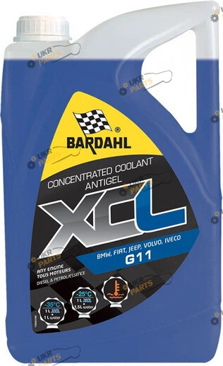 Концентрат антифриза Bardahl LCR G11 синий 5 л (6113)