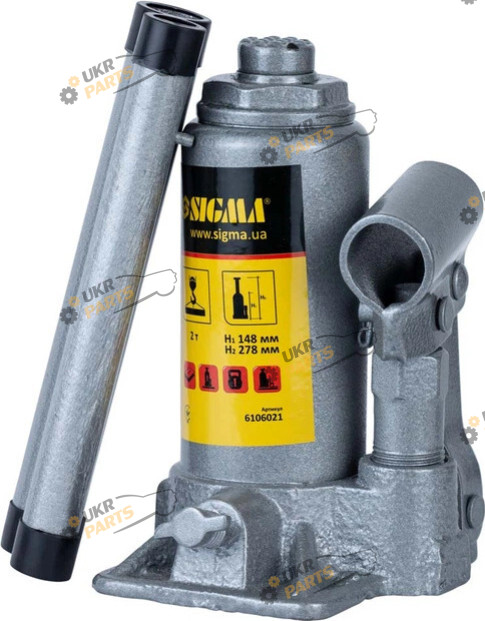 Бутылочный Домкрат Sigma 2 т Гидравлический (6106021)