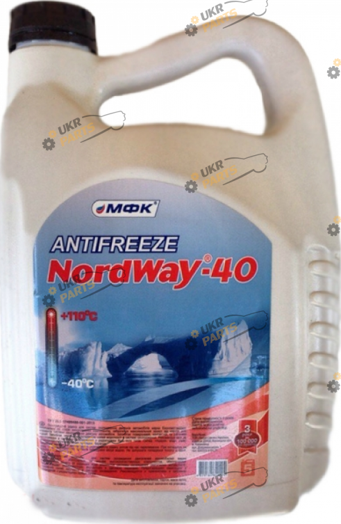 Антифриз МФК NordWay-40 G11 синий 5 л (30811)