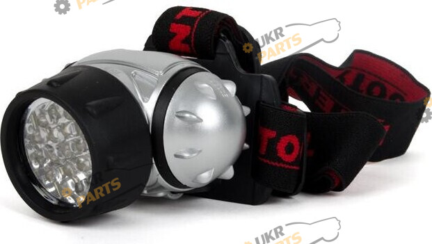 Налобный фонарь Intertool 19 LED (LB-0301)