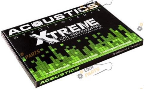 Виброизоляция ACOUSTICS Xtreme 370х500 4 мм (Xtreme 370х500х4 мм)