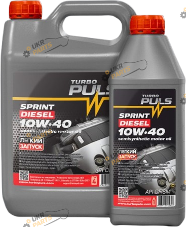 Моторное масло TURBO PULS Sprint Diesel 10W-40 4.5 (23706)