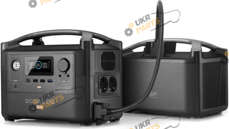 Комплект (зарядная станция+дополнительная батарея) EcoFlow RIVER Pro + RIVER Pro Extra Battery Bundle 1440 Вт/ч (BundleRiverPro+RVEB)