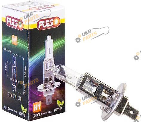 Галогеновая лампа Pulso H1/P14.5S 12v100w clear/c/box H1 1 шт (LP-11100)
