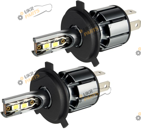 LED лампа HeadLight T5 12V 6000K H4 60 Вт (370025483)