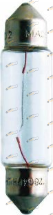 Лампочка Philips 13866 CP Festoon T10,5x43 10W 24V (SV8,5) (13866CP)
