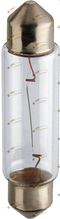 Лампочка салона Philips Festoon T10.5X43 (12866CP)