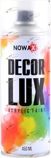 Лак NOWAX DECOR LUX прозрачный 450 мл (NX48015)