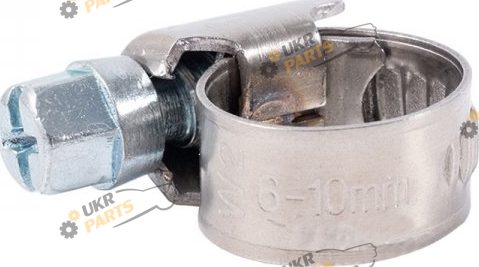 Червячный хомут Winso 100 штук 6 - 10, 9mm W2 (162060)