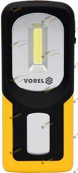 Компактный фонарь Vorel 3.7V 100Lm с крючком (82723)