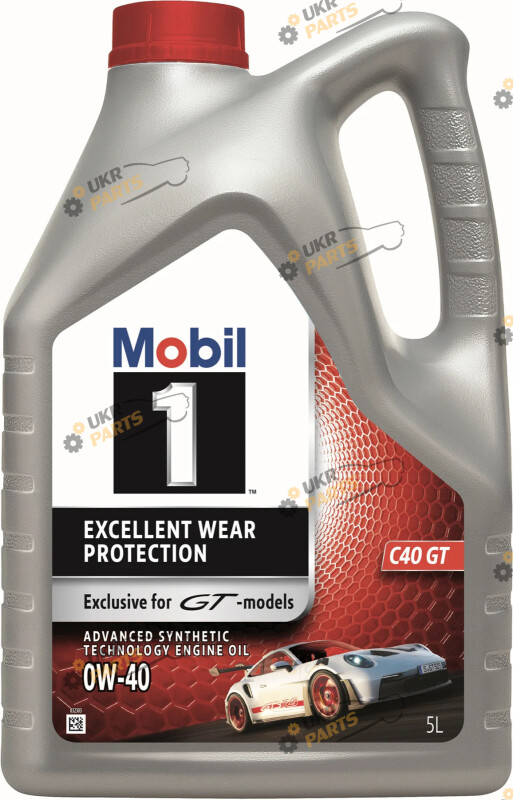 Моторное масло Mobil 1 C40 GT 0W-40 5 л (157843)