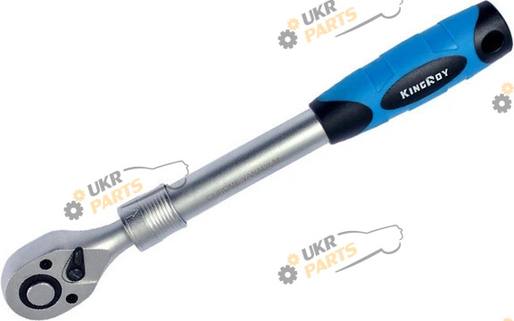 Трещетка телескопические 1/4 дюйма KING ROY з нерухомою головкою 72 зуба (31125)