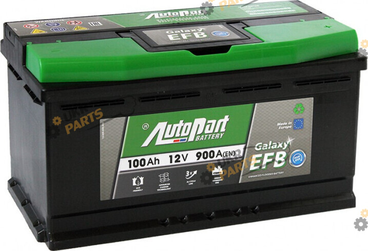 Автомобильный аккумулятор AutoPart Galaxy EFB_Srart-Stop 100 Ач (ARL100-EFB)