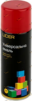 Аэрозольная краска LIDER 3002 темно-красная 400 мл (3002-400 тёмно-красная)