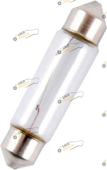 Лампочка номерного знака AG Autoparts C10W 10W 41mm (AG 40069S)