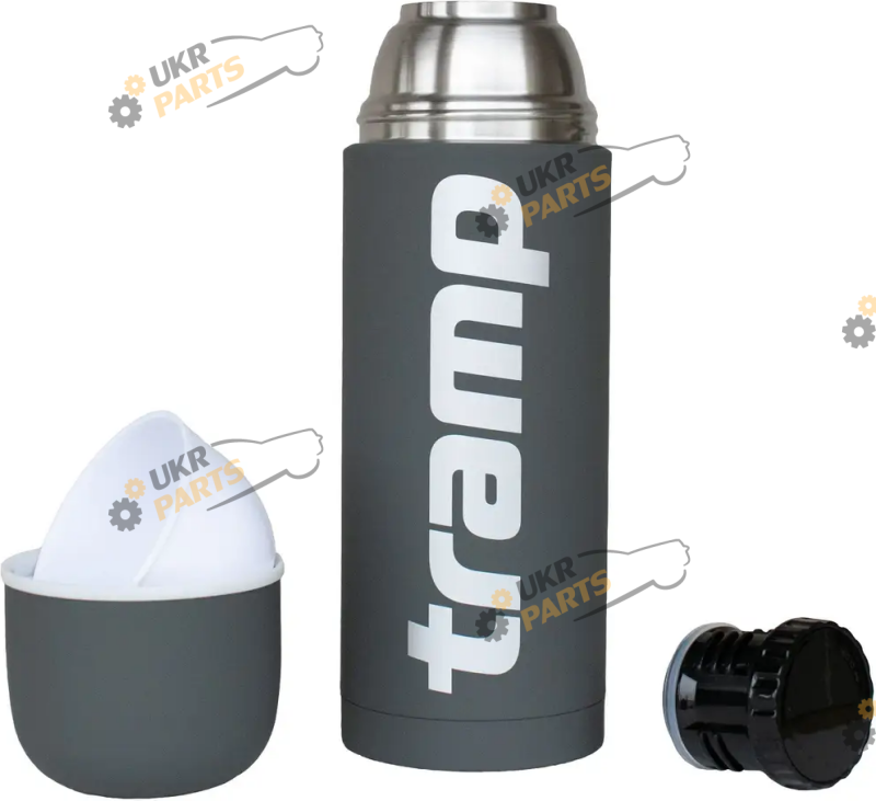 Термос Tramp 1 л Soft Touch grey (UTRC-109-grey)