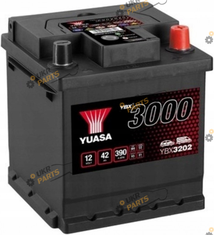 Автомобильный аккумулятор Yuasa 42Ah SMF Battery 42 Ач (YBX3202)