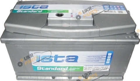 Автомобильный аккумулятор ISTA STANDARD 800 А 100 Ач (6000402)