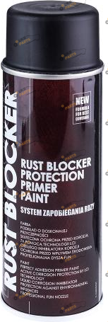 Аэрозольная краска Deco Color 4в1 Rust Bloker черный 400 мл (RAL9005/721580)