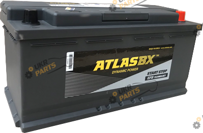 Автомобильный аккумулятор Atlas EFB 110 Ач (SE 61010)