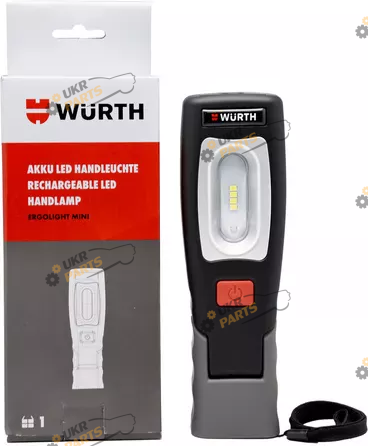 Ручной фонарь Wurth ERGO LED 4+1 с крючком (0827940370)