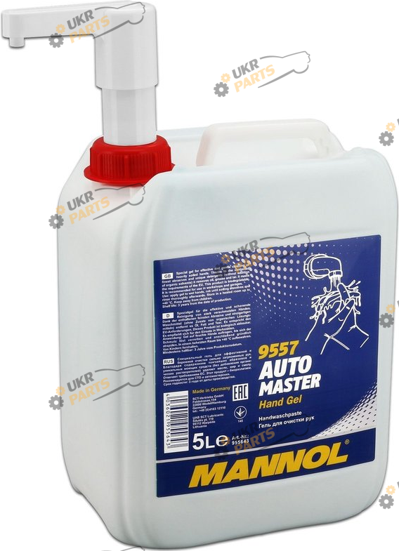 Гель для мытья рук Mannol Automaster Hand Gel 5 кг (9557)