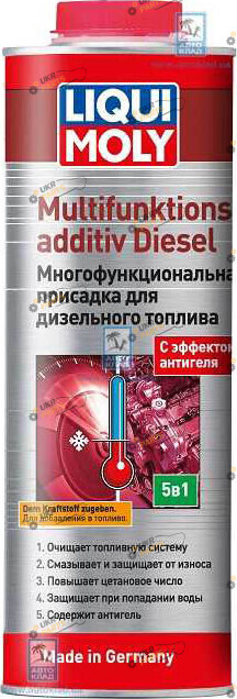 Антигель для дизеля Liqui Moly MULTIFUNKTIONSADDITIV DIESEL 1 л (39025)