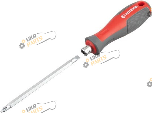 Отвертка с насадками Intertool VT-3344 1 шт (VT-3344)