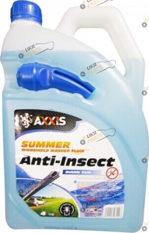 Жидкость омывателя готовая летняя Axxis Bubble Gum 4 л (48391093981)