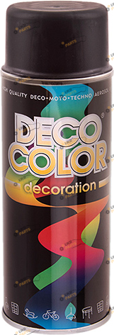 Аэрозольная краска Deco Color Decoration черный 400 мл (720149)