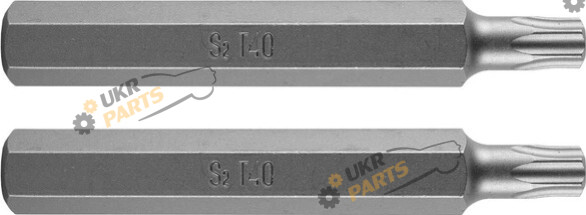 Набор бит NEO TOOLS T40 х 75 мм 2шт (10-942)