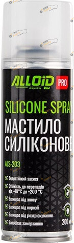 Силикон в аэрозоле Alloid 0.2 л (62746)