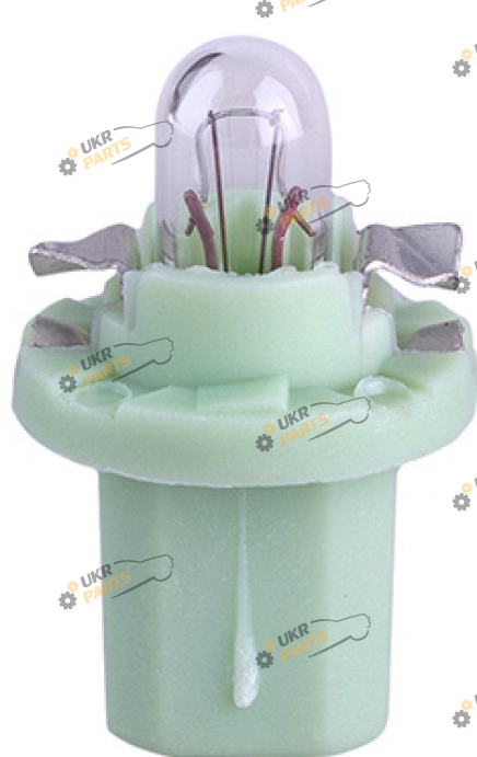 Лампочка Trifa 12V 2W BX 8,5d white green (02734)