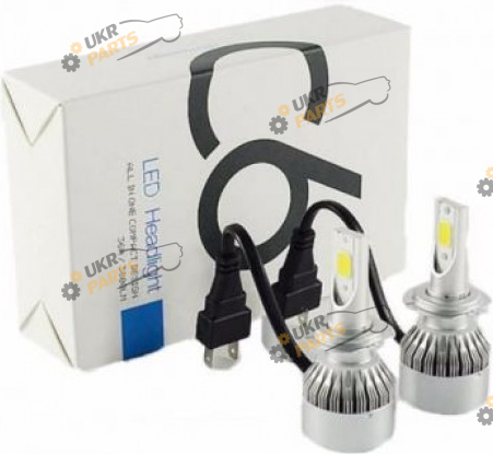 LED лампа HeadLight C6 12v COB H7 30 Вт (00-00007377)