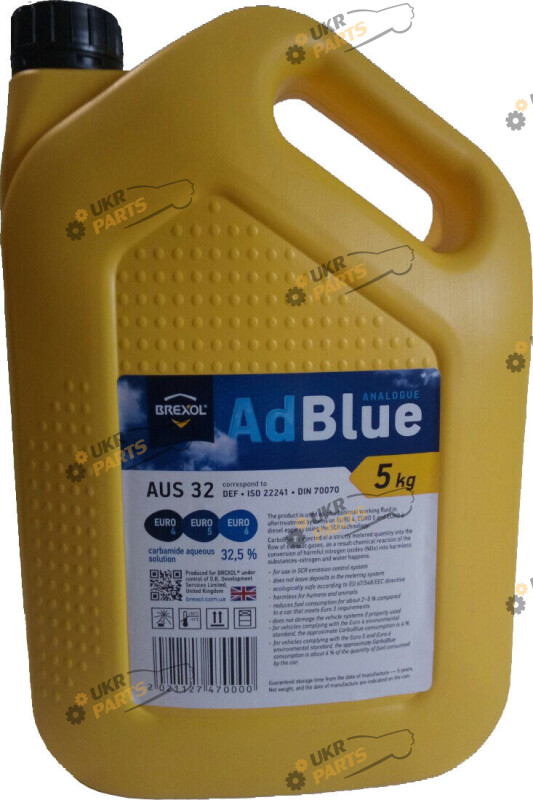 Мочевина AdBlue Brexol 5 л (ADBLUE 5KG)